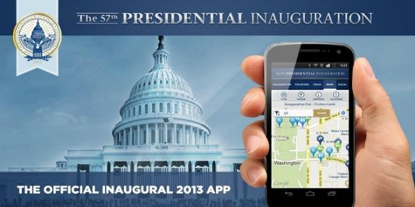 The First Ever Inauguration App!