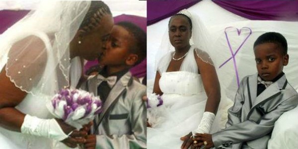8-Year-Old Boy Marries 61-Year-Old Woman to Honor Deceased Grandfather