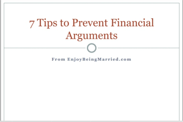 7 Tips to Prevent Financial Arguments | Free Marriage eBooks You Need To Download Now | Free eBooks To Read | marriage