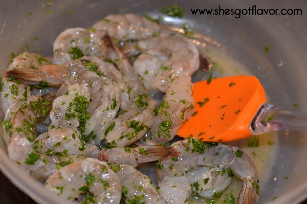 BMWK Grilled Bar-B-Que Shrimp with Citrus Corn Salad shrimp in marinade_edited-1 (600x399)
