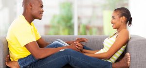 couple Couch Talk Happy keep your spouse encouraged