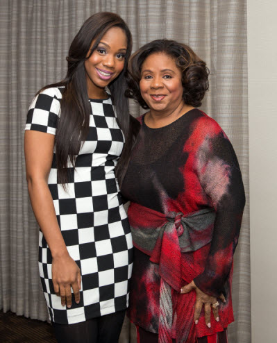 Sarah Jakes and mother