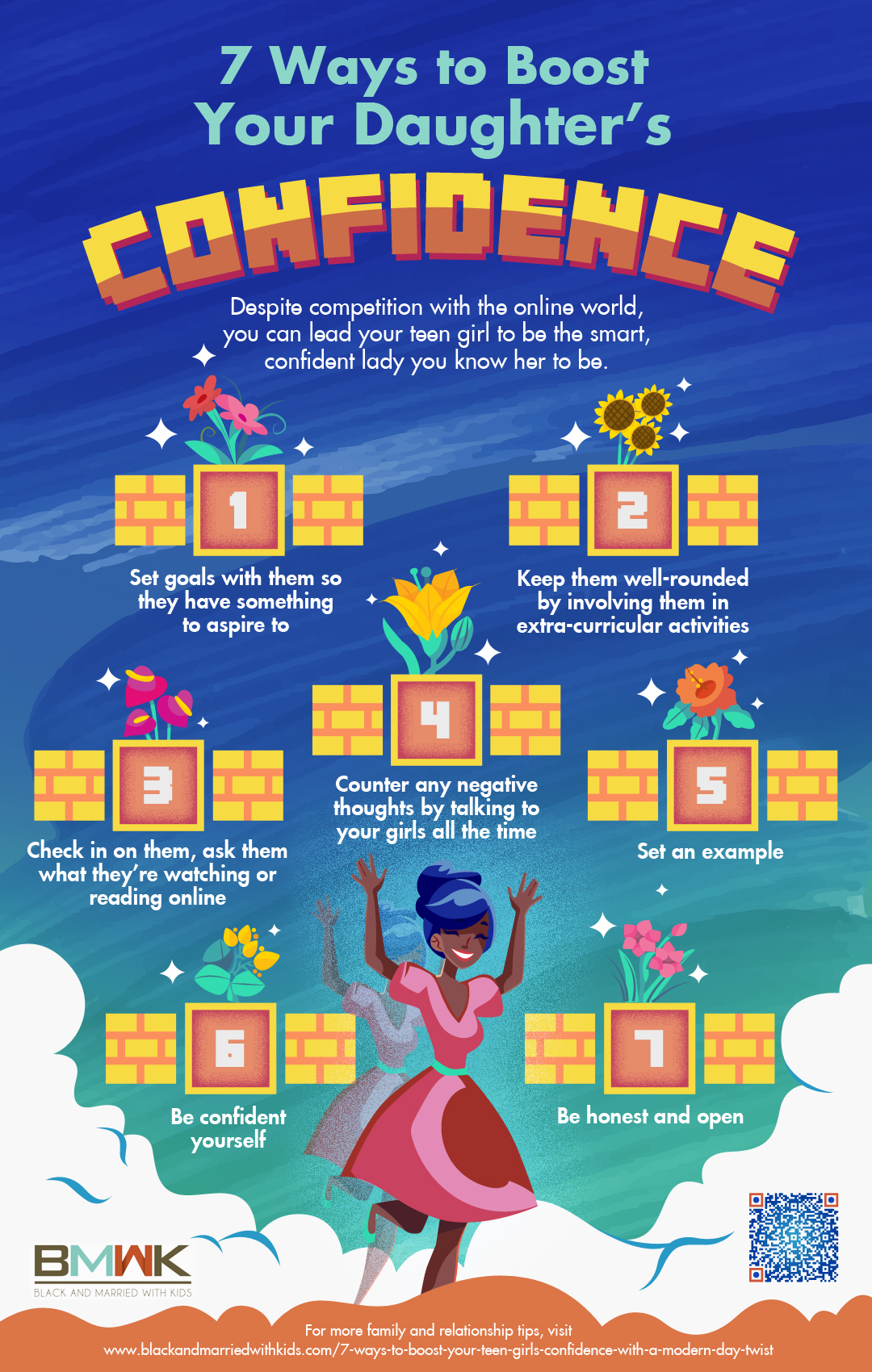 infographic | 7 Ways To Boost Your Daughter's Confidence