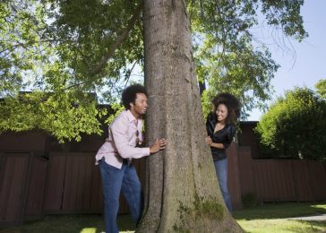 keep your spouse encouraged friendships couple male woman tree play