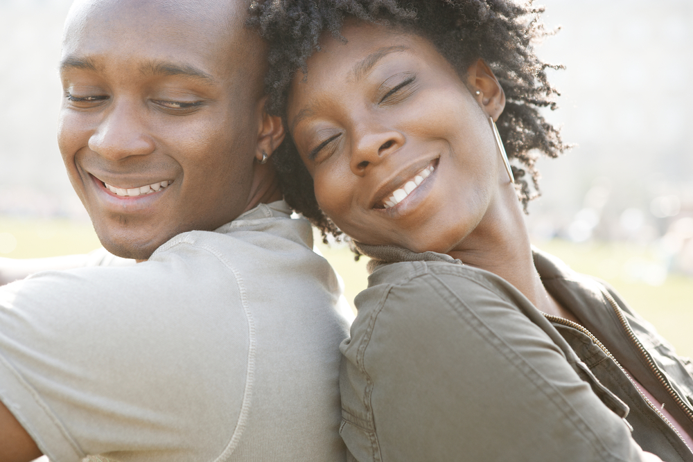 scripture for your marriage black african american couple back to back happy