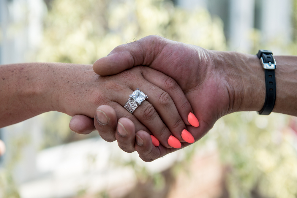prioritizing your marriage Couple Hands Senior Rings